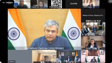 Photo of रेलवे अवसंरचना विस्तार के लिए एकीकृत औद्योगिक क्षमता, कौशल – प्रौद्योगिकी अपनाना महत्वपूर्ण : वैष्णव