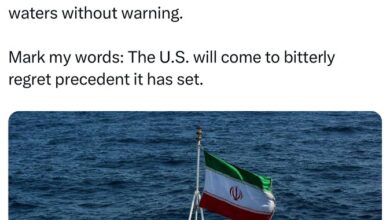 Photo of ईरान के विदेश मंत्री का अहम ट्वीट : “U.S. ने ईरान के किनारे से 2,000 मील दूर समुद्र में एक ज़ुल्म किया है”