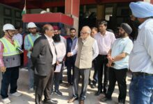 Photo of रेलवे बोर्ड सदस्य द्वारा जम्मू रेलवे स्टेशन पर चल रहे पुनर्विकास कार्यों का निरीक्षण