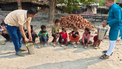 Photo of महिला दिवस व रंग पंचमी पर बृज की रसोई ने परोसा सेवा का स्वाद