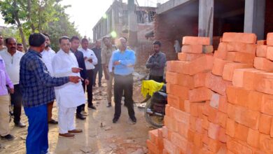 Photo of मंत्री नरेन्द्र कश्यप के निरीक्षण में डॉ० शकुन्तला मिश्रा पुनर्वास विश्वविद्यालय के निर्माण कार्यों में मिली खामियां