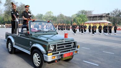 Photo of एएमसी सेंटर और कॉलेज के ओटीए में सीनियर कैडर कोर्स-04 की कोर्स-समापन परेड आयोजित