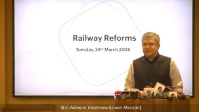Photo of भारतीय रेलवे में ‘रिफॉर्म एक्सप्रेस’ के तहत पांच नए सुधारों की अश्विनी वैष्णव ने की घोषणा