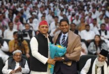 Photo of समाजवादी पार्टी प्रदेश मुख्यालय लखनऊ में मंगलवार होली – ईद मिलन सौहार्द समारोह का हुआ आयोजन