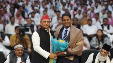 Photo of समाजवादी पार्टी प्रदेश मुख्यालय लखनऊ में मंगलवार होली – ईद मिलन सौहार्द समारोह का हुआ आयोजन