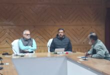 Photo of कश्मीर क्षेत्र से पार्सल परिवहन हेतु रेलवे बोर्ड सदस्य और वरिष्ठ मंडल वाणिज्य प्रबंधक की व्यापारियों के साथ चर्चा