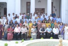 Photo of राज्यपाल की अध्यक्षता में सीएसजेएमयू, कानपुर से संबद्ध कॉलेजों के प्रधानाचार्यों के साथ समीक्षा बैठक सम्पन्न