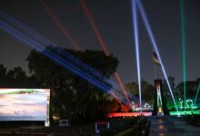 Photo of रक्षा मंत्री द्वारा मध्य कमान सैन्य स्मृतिका युद्ध स्मारक में अत्याधुनिक लेज़र, लाइट और साउंड शो का उद्घाटन