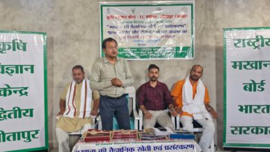 Photo of बाराबंकी में ‘मखाना की वैज्ञानिक खेती’ पर जागरूकता कार्यक्रम आयोजित, देसी सब्जी बीज संरक्षण पर भी जोर