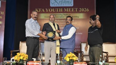 Photo of युवा सम्मान समारोह 2026 में राजेंद्र यादव सम्मानित