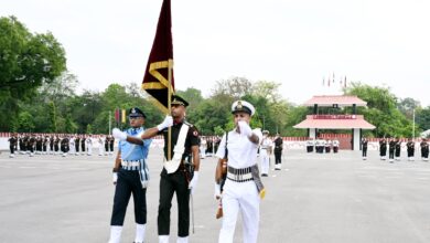 Photo of पाठ्यक्रम समाप्ति परेड – एमओबीसी- 257 ऑफिसर्स ट्रेनिंग कॉलेज, एएमसी सेंटर एवं कॉलेज में आयोजित