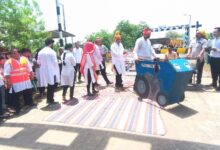 Photo of अंतर्राष्ट्रीय समपार फाटक जागरूकता अभियान से पमरे में नुक्कड़ नाटक एवं जनसंपर्क गतिविधियाँ आयोजित