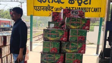 Photo of जम्मू मण्डल – जम्मू तवी से 250 टन चेरी व पठानकोट कैंट से 10 टन लीची की लोडिंग