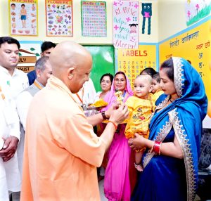 मुख्यमंत्री योगी ने सहारनपुर से ‘स्कूल चलो अभियान’ के दूसरे चरण का किया शुभारंभ