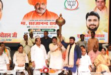 Photo of प्रदेश मंत्री बनने पर प्रथम आगमन पर सहजानंद राय का भव्य स्वागत, हरिऔध कला भवन में उमड़ा जनसैलाब….
