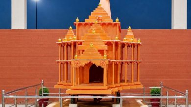 Photo of गोरखपुर जंक्शन स्टेशन पर “श्री राम मंदिर” का मॉडल स्थापित