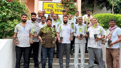 Photo of न्यू रेवाड़ी रेलवे स्टेशन पर सघन वृक्षारोपण अभियान संपन्न