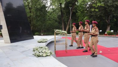 Photo of डिफेंस फोर्सेज़ की तैयारी कर रहे 250 युवा उम्मीदवारों ने स्मृतिका वॉर मेमोरियल का दौरा किया