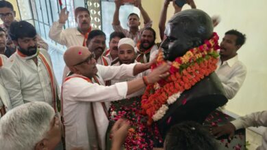 Photo of अगस्त क्रांति दिवस पर कांग्रेस पार्टी द्वारा हरदोई मेन रोड से शहीद स्मारक काकोरी तक निकाली गई जय हिन्द पदयात्रा