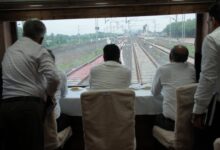 Photo of रेल संरक्षा आयुक्त ने व्यावरा राजगढ़–सोनकच्छ रेलखंड का किया निरीक्षण, 120 किमी/घंटा गति से सफल स्पीड ट्रायल