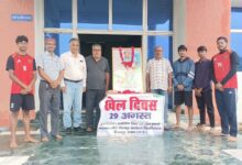 Photo of ग्रामोदय विश्वविद्यालय में खेल गतिविधियों के साथ मेजर ध्यानचंद को किया गया नमन