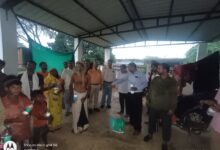 Photo of बाढ़ से प्रभावित लोगों की सहायता के लिए ग्रामोदय विश्वविद्यालय ने भोजन, दवाएं और स्वच्छ पेयजल वितरित किया