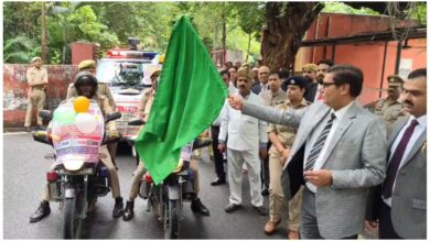 Photo of राष्ट्रीय लोक अदालत के प्रचार-प्रसार के लिए पीआरवी वाहन को हरी झंडी दिखाकर रवाना