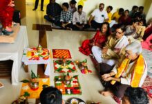 Photo of ग्रामोदय विश्वविद्यालय में गणेशोत्सव का शुभारंभ