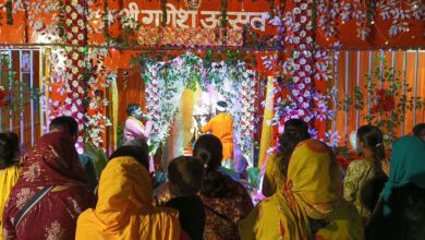 Photo of चित्रकूट में गणेशोत्सव की धूम: ‘ओम गं गणपतये नमो नमः’ से गूंजा आरोग्यधाम और दीनदयाल परिसर