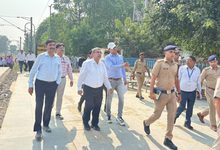 Photo of उत्तर रेलवे महाप्रबंधक राजेश पांडेय ने किया लखनऊ–कानपुर रेलखंड का निरीक्षण; कार्यों को समयबद्ध पूरा करने के निर्देश